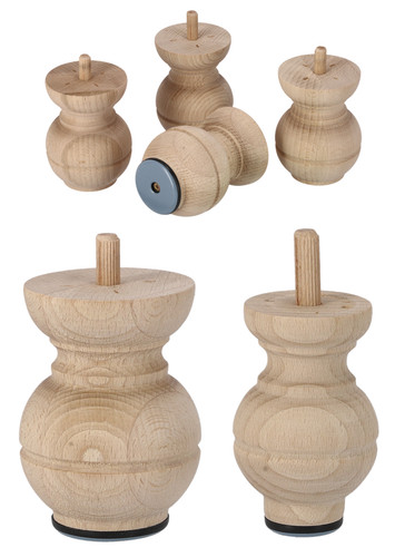 Möbelfuße aus holz - möbelfuße,