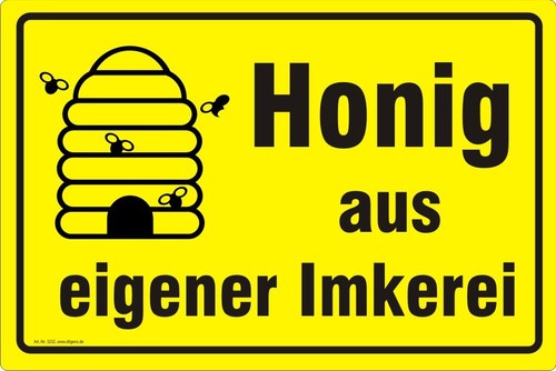 Honig aus eigener imkerei - honig,