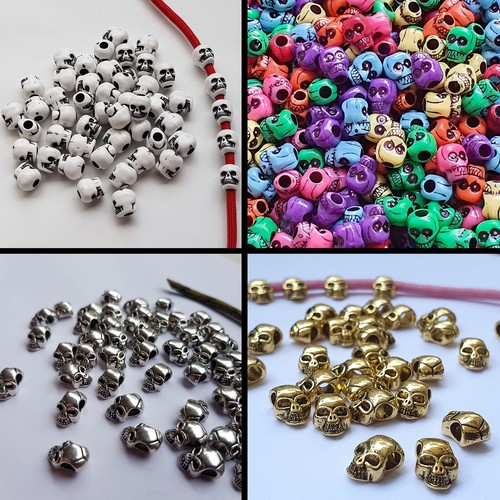 Skull beads acryl oder - 50,