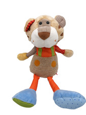 Tiger - Sigikid Patchwork Sweety 35 cm bunt Plüschtier Kuscheltier Stofftier