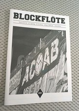 FANZINE ULTRAS FLYER BLOCKFLÖTE #205 BORUSSIA MÖNCHENGLADBACH v SC FREIBURG 23/4