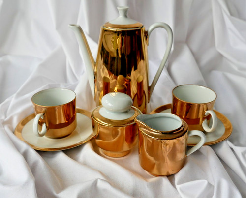 Bayreuther porzellan mocca - porzellan,