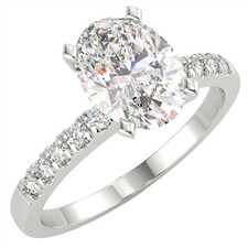 1,03 ct Ovalschliff VVS2/D