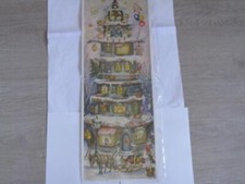 Nostalgischer Adventskalender im Panorama-Format Weihnachtsturm Sellmer Verlag