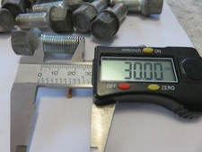 4Stück RADSCHRAUBEN M14x1,5x30 RADBOLZEN KUGELBUND SW17