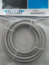 Edelstahl Flex Kraftstoff, Öl-, Leitung, Schlauch ummantelt innen 5/16" ca. 8mm