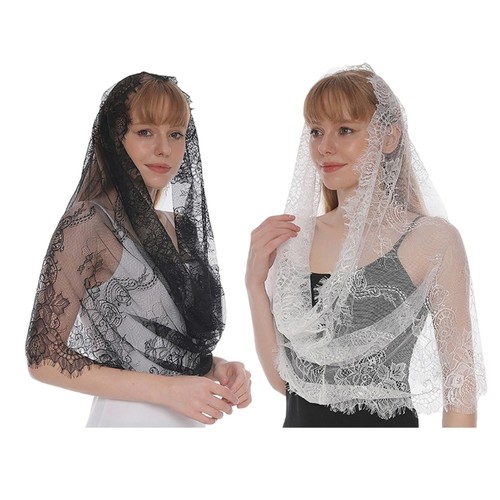 Lace mantilla for - lace,
