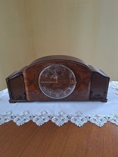 Kaminuhr Tischuhr Schrankuhr Holz Antik Mechanisches Werk Buffet Breit