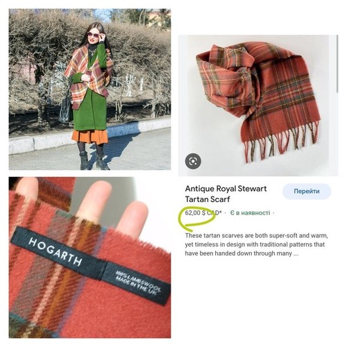 Unisex hogan scarf - unisex, orange
