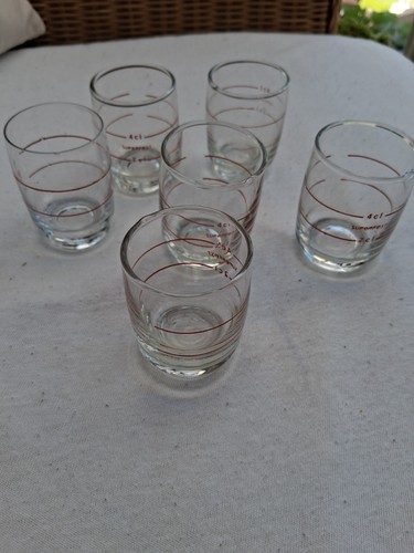 Superfeste gläser 4 cl - 6,