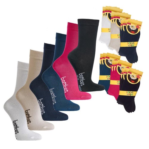 Paar kinder socken bambus - 3,