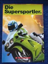 Kawasaki Ninja ZX-9 R, ZX-7 R / RR, ZX-6 R, ZXR 400 Prospekt 12/1995 