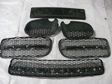 Stoßstange vorn Grill Gitter Kennzeichenhalterung Set VW Touareg 7L bis 10/2006