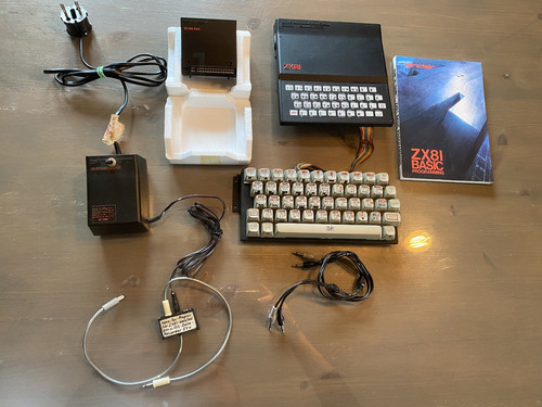 Sinclair zx81 externe - externe, tastatur