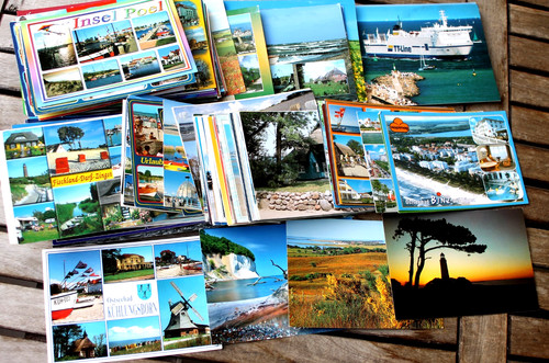 über 220 postkarten ostsee - über,