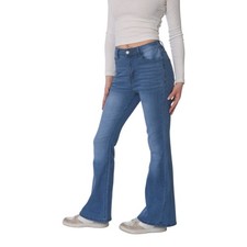 Damen Jeans Schlaghose Skinny