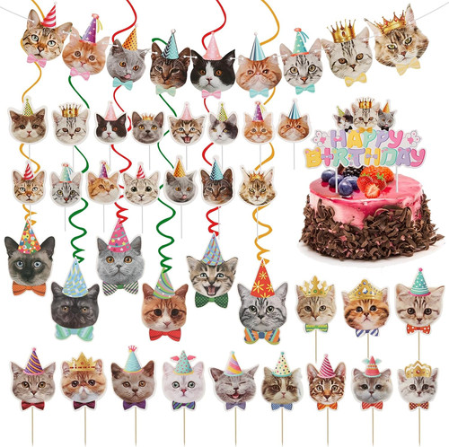 Katzen deko set für - deko,