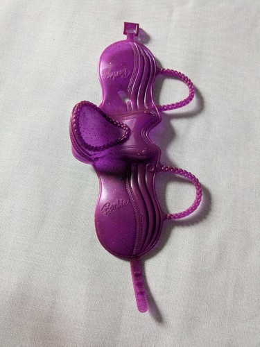 Barbie sattel glitzer lila - barbie,