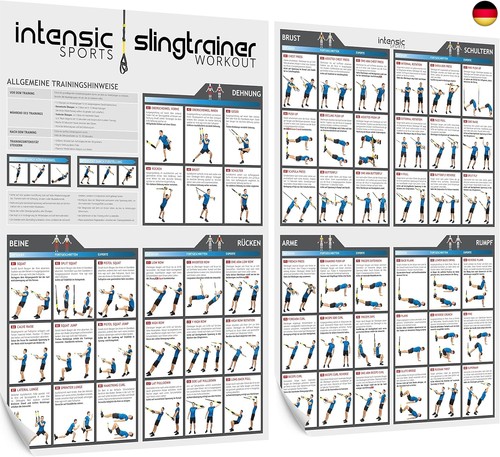 Slingtrainer workout poster - slingtrainer,