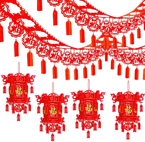 Chinesische neujahrslaternen - chinesische,