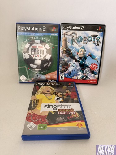 Ps2 bundle robots poker - 3x, robots,
