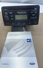 Autoradio Ford 6000CD RDS EON + Code und Bedienungsanleitung Buch