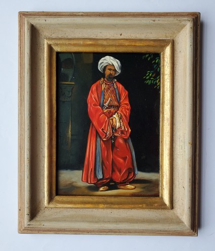 Gemälde öl portrait - Öl, beduine