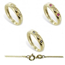  Taufring Taufkette 333 Gold &