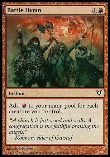 Battle hymn avacyn restored - battle,