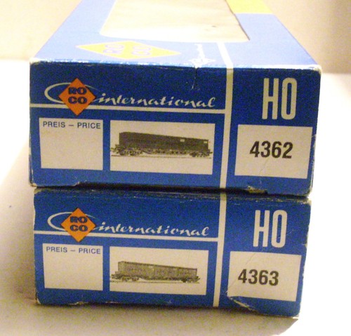 Roco 4362 4363 ovp - h0, 4362+4363