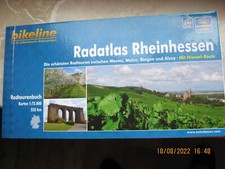 Bikeline- Radatlas Rheinhessen mit Hiwwel-Route  Touren Worms,Mainz,Bingen,Alzey