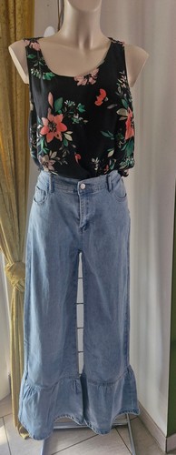 Jeanshose mit schlag - jeanshose,