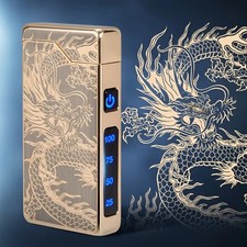 Lichtbogen Feuerzeug USB C Elektrisch Arc Plasma Lighter Aufladbar Winddicht DE