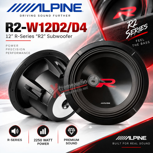 Alpine w12d4 30cm - (12, inch)