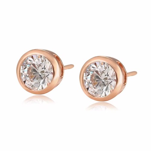 Damen ohrringe rosegold 750 - damen,