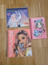 Depesche Top Model SET Stickerheft Malheft