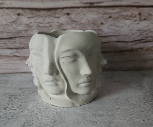 übertopf gesicht vase - Übertopf,