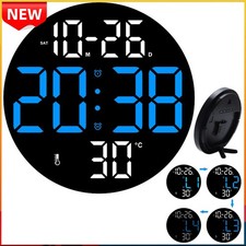 NEU LED Digital Wanduhr mit