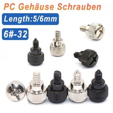 #6-32 Rändelschrauben PC