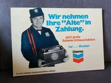Chevron Werbeaufsteller 70er