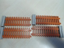 Playmobil  Ersatzteil 3072  "4x Zaun+Verbinder"  gebraucht (735)