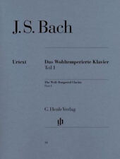 Das Wohltemperierte Klavier Teil 1, Bach -  NEU UND PORTOFREI VOM FACHHÄNDLER !