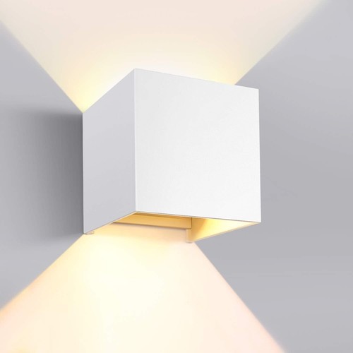 12w wandlampe cube würfel - 12w,