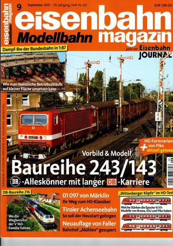 Eisenbahn modellbahn magazin - modellbahn,