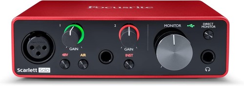 Focusrite scarlett solo - focusrite,