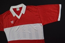 Erima Vintage Trikot Jersey Camiseta Fussball 80er Shirt Deutschland Rot L NEU