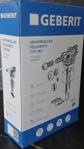 Geberit füllventil typ 383 - füllventil,