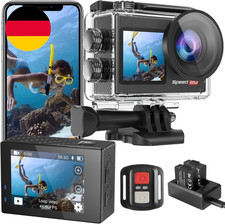 Hiicam Speed 20 Action Cam 4K60FPS 40MP Wifi Unterwasserkamera 40M Wasserdicht U