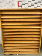 Sammelvitrine Buche lackiert 130,00 cm x 106,5 Top Zustand!!!