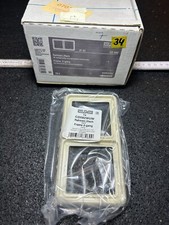 Neu 5 Stk. JUNG CD 582 WU W Rahmen 2-fach weiß IP 44 Abdeckrahmen